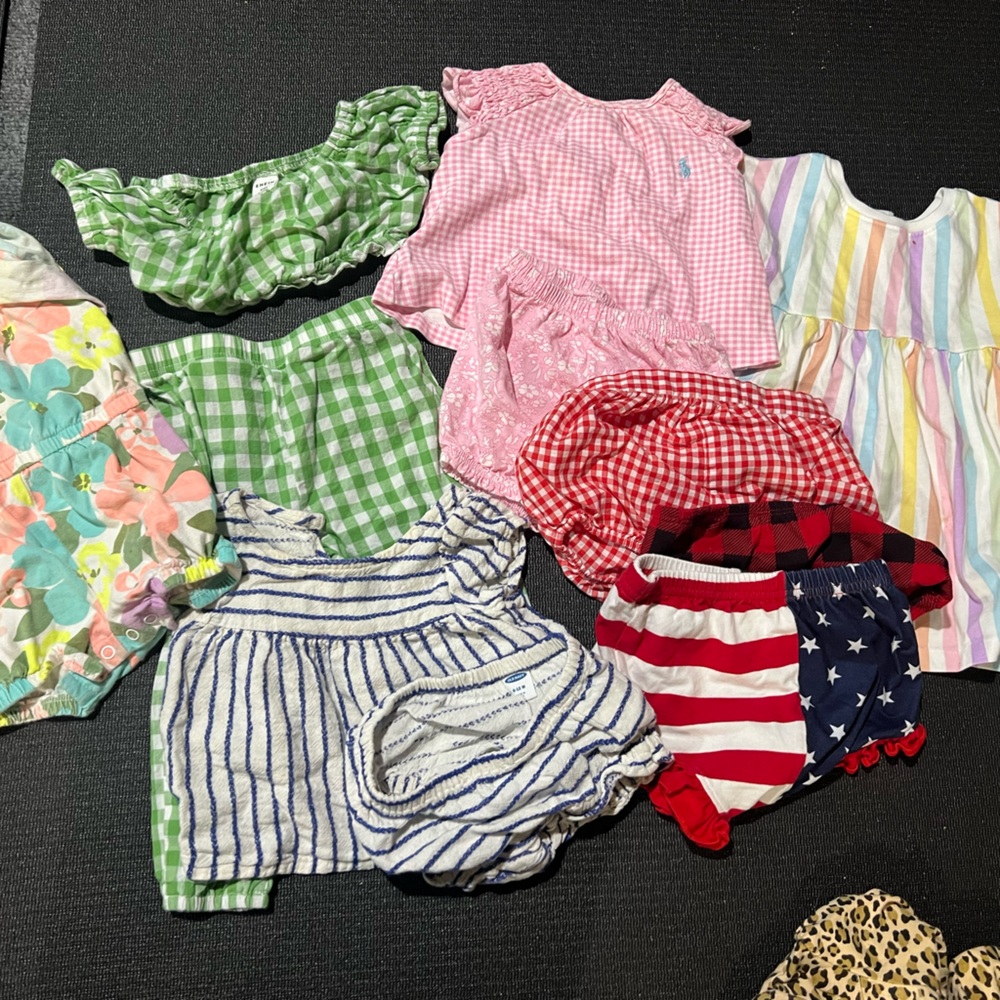 Lot of 6-12 month baby girl clothes